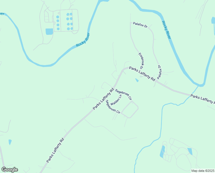 map of restaurants, bars, coffee shops, grocery stores, and more near 2671 Parks Lafferty Road in Concord