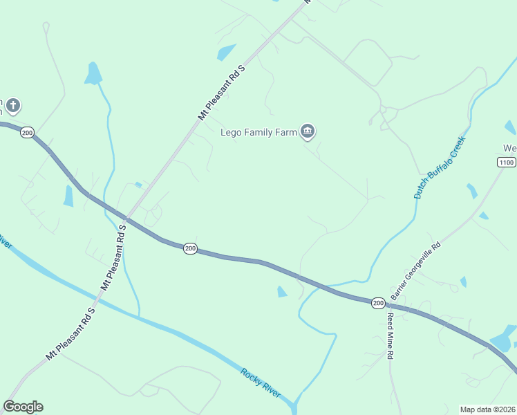 map of restaurants, bars, coffee shops, grocery stores, and more near 6181 North Carolina 200 in Concord