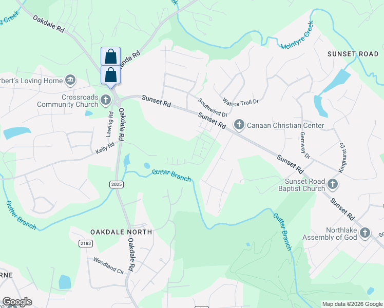 map of restaurants, bars, coffee shops, grocery stores, and more near in Charlotte