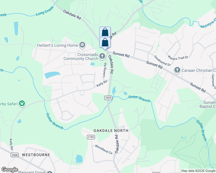 map of restaurants, bars, coffee shops, grocery stores, and more near in Charlotte