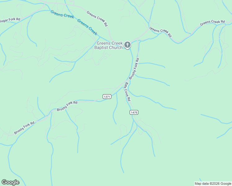 map of restaurants, bars, coffee shops, grocery stores, and more near 525 Brushy Fork Road in Sylva