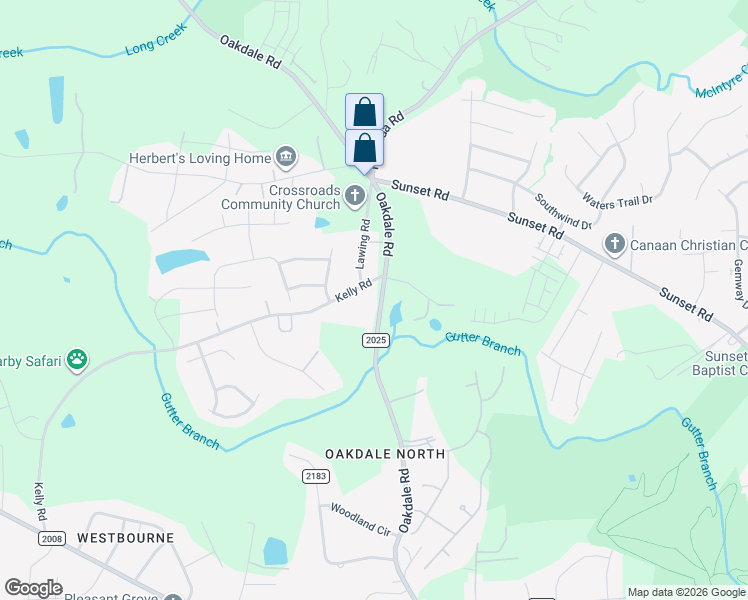 map of restaurants, bars, coffee shops, grocery stores, and more near in Charlotte