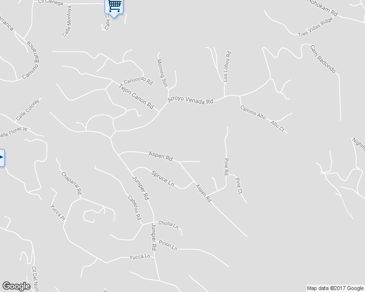 map of restaurants, bars, coffee shops, grocery stores, and more near 5 Aspen Court in Placitas