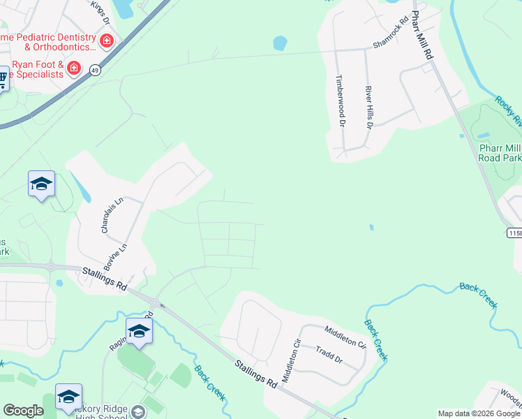 map of restaurants, bars, coffee shops, grocery stores, and more near 7142 Ruth Fidler Drive in Harrisburg