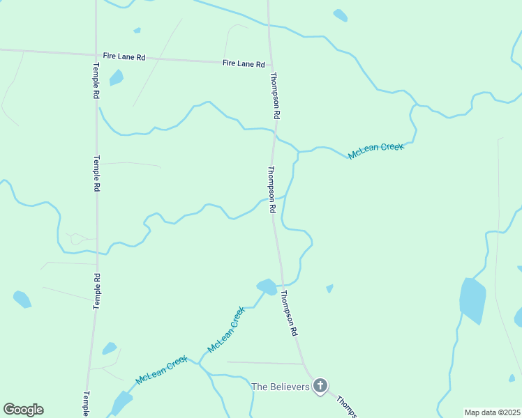 map of restaurants, bars, coffee shops, grocery stores, and more near 2296 Thompson Road in Bunnlevel