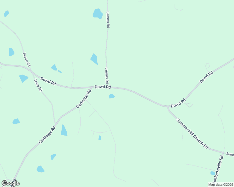 map of restaurants, bars, coffee shops, grocery stores, and more near 1959 Dowd Road in Carthage