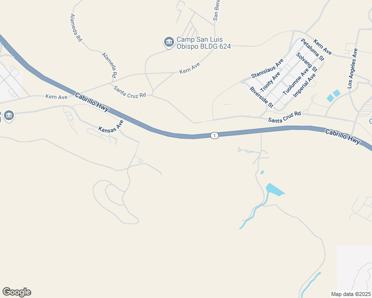 map of restaurants, bars, coffee shops, grocery stores, and more near 875 Oklahoma Avenue in San Luis Obispo