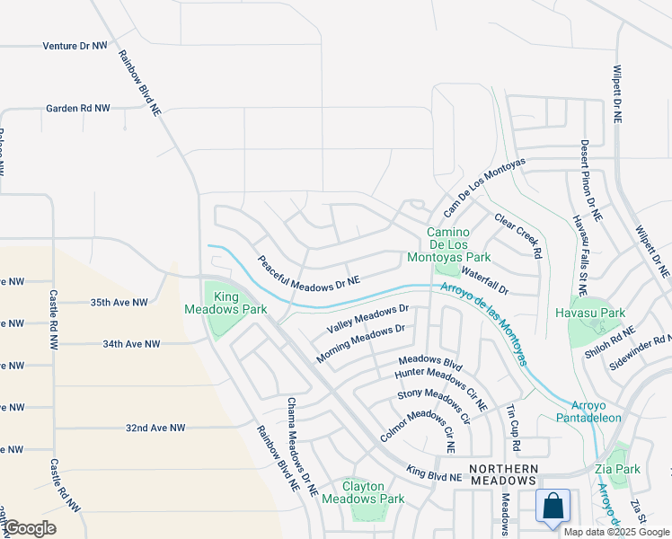 map of restaurants, bars, coffee shops, grocery stores, and more near 536 Soothing Meadows Drive in Rio Rancho