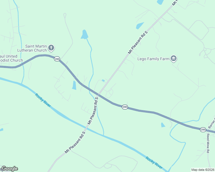 map of restaurants, bars, coffee shops, grocery stores, and more near 7202 Henry Furr Drive in Concord