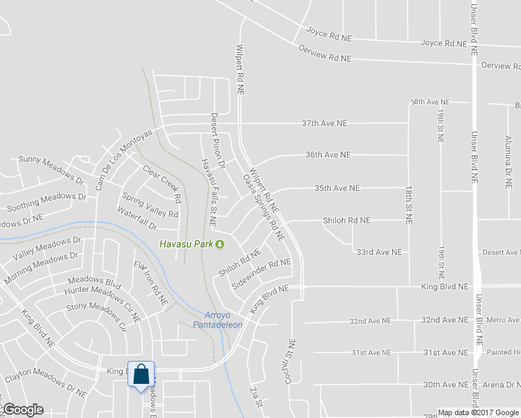 map of restaurants, bars, coffee shops, grocery stores, and more near 1324 Spruce Meadows Drive Northeast in Rio Rancho