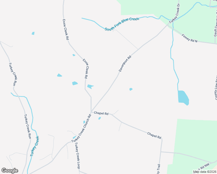 map of restaurants, bars, coffee shops, grocery stores, and more near 2091 Davenport Road in Tullahoma