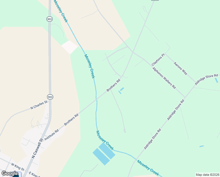 map of restaurants, bars, coffee shops, grocery stores, and more near State Road 1514 in La Grange