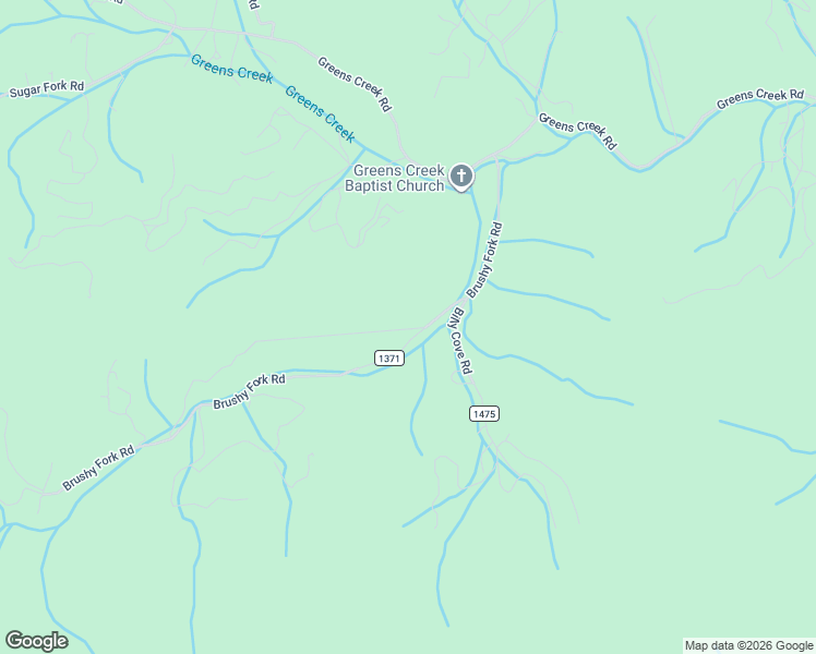 map of restaurants, bars, coffee shops, grocery stores, and more near 525 Brushy Fork Road in Sylva