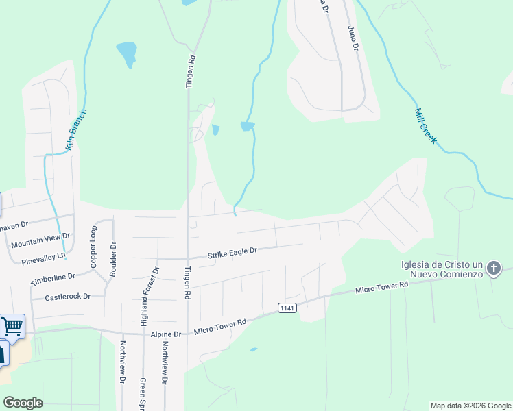 map of restaurants, bars, coffee shops, grocery stores, and more near 249 Stock Market Drive in Broadway