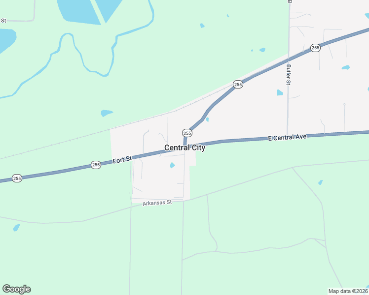 map of restaurants, bars, coffee shops, grocery stores, and more near 0 Fort Street in Central City