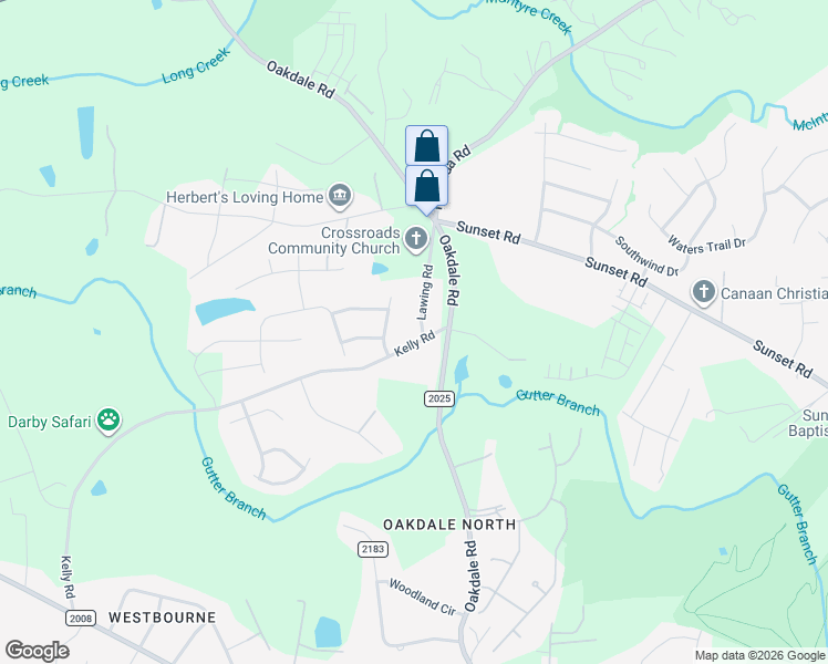 map of restaurants, bars, coffee shops, grocery stores, and more near in Charlotte