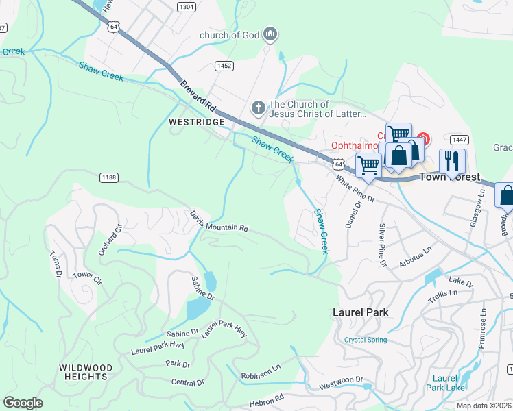 map of restaurants, bars, coffee shops, grocery stores, and more near in Hendersonville