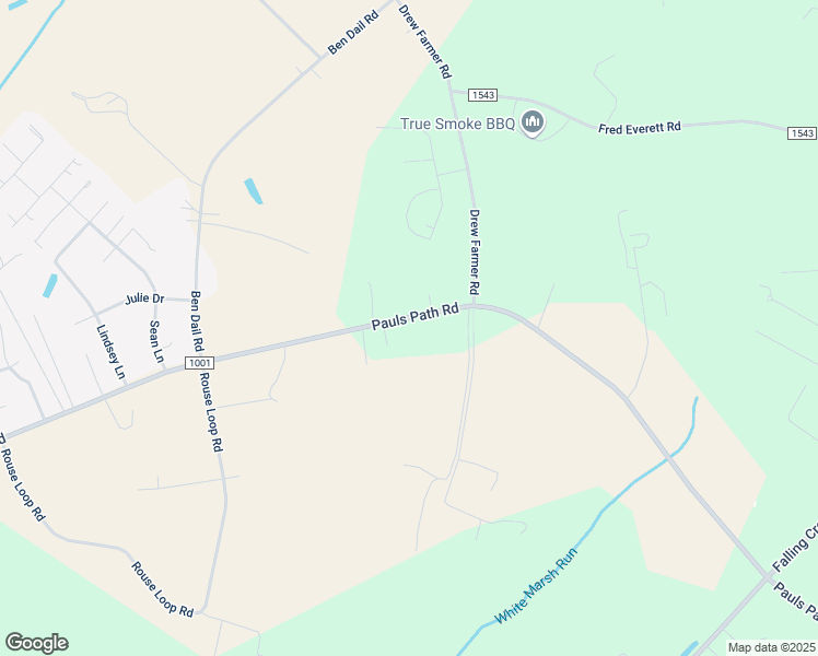 map of restaurants, bars, coffee shops, grocery stores, and more near 3575 Pauls Path Road in La Grange