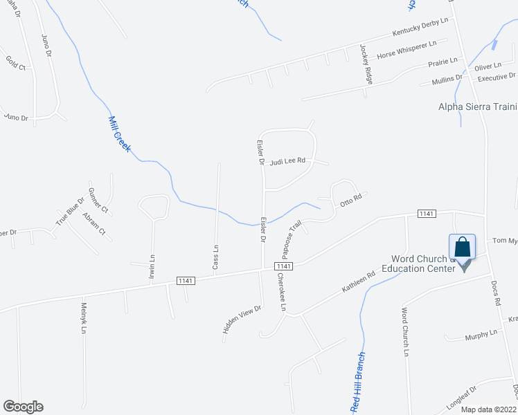 map of restaurants, bars, coffee shops, grocery stores, and more near 213 Eisler Drive in Lillington