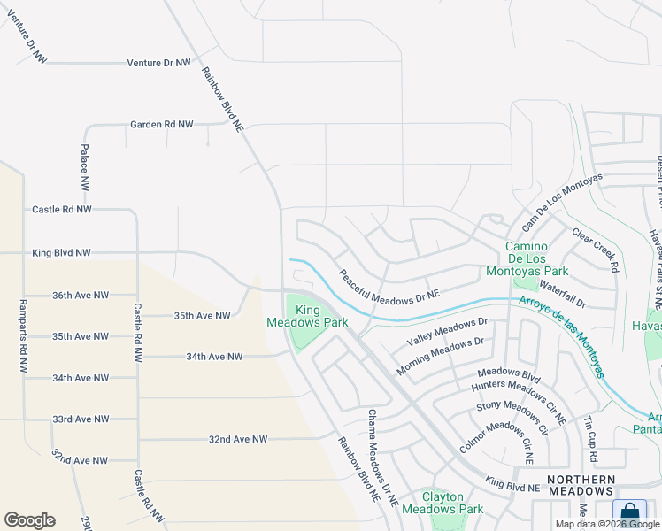 map of restaurants, bars, coffee shops, grocery stores, and more near 400 Peaceful Meadows Drive Northeast in Rio Rancho