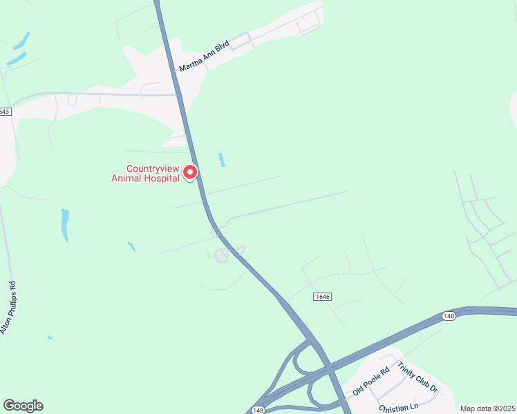 map of restaurants, bars, coffee shops, grocery stores, and more near 1936 Spiritual Drive in Kinston