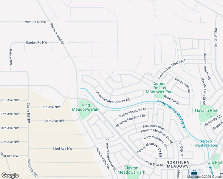 map of restaurants, bars, coffee shops, grocery stores, and more near 436 Playful Meadows Drive Northeast in Rio Rancho