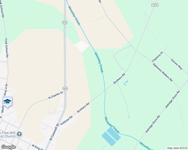 map of restaurants, bars, coffee shops, grocery stores, and more near 113 Ct 1 in La Grange