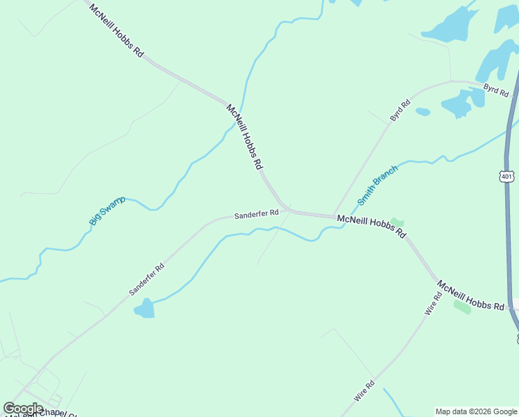 map of restaurants, bars, coffee shops, grocery stores, and more near 3792 McNeill Hobbs Road in Bunnlevel