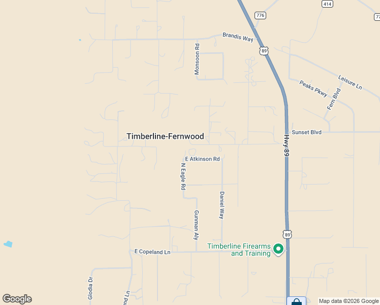 map of restaurants, bars, coffee shops, grocery stores, and more near 5520 Kevins Way in Flagstaff