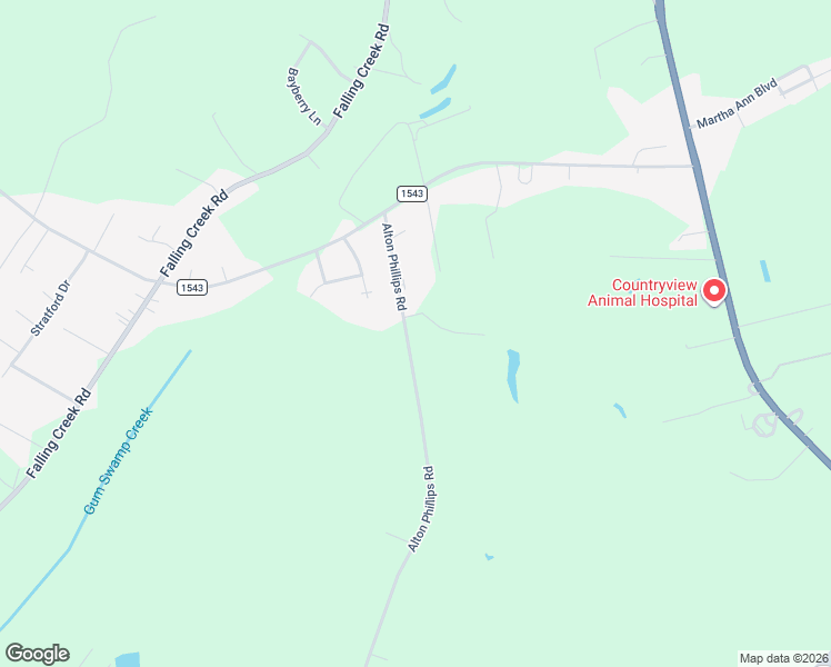 map of restaurants, bars, coffee shops, grocery stores, and more near 3342 Alton Phillips Road in Kinston