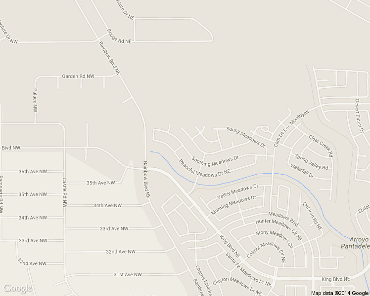 map of restaurants, bars, coffee shops, grocery stores, and more near 705 Soothing Meadows Drive in Rio Rancho