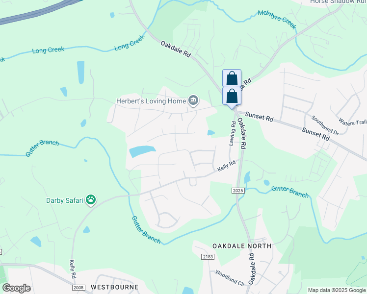 map of restaurants, bars, coffee shops, grocery stores, and more near 1712 Swan Drive in Charlotte