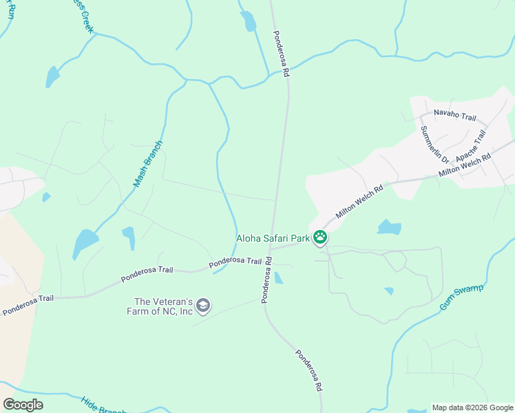 map of restaurants, bars, coffee shops, grocery stores, and more near 61 Bret Road in Cameron