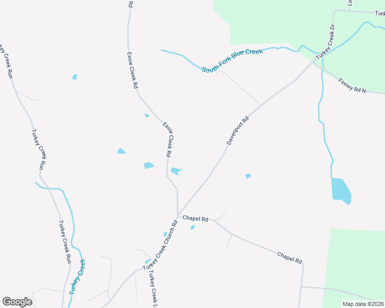 map of restaurants, bars, coffee shops, grocery stores, and more near 2091 Davenport Road in Tullahoma