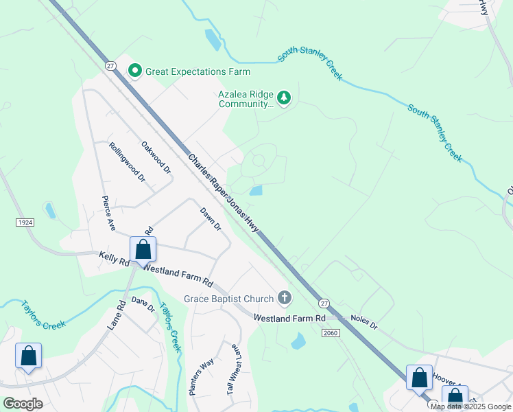 map of restaurants, bars, coffee shops, grocery stores, and more near 1458 Charles Raper Jonas Highway in Mount Holly
