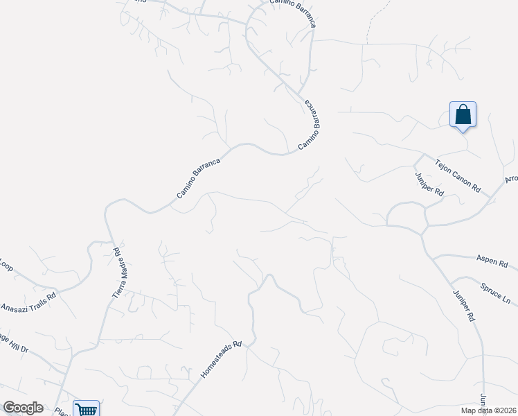 map of restaurants, bars, coffee shops, grocery stores, and more near 38 Calle Chamisa in Placitas