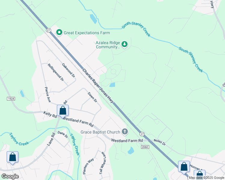map of restaurants, bars, coffee shops, grocery stores, and more near 1458 Charles Raper Jonas Highway in Mount Holly