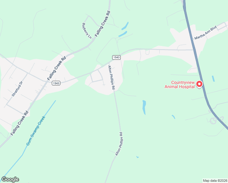 map of restaurants, bars, coffee shops, grocery stores, and more near 3353 Alton Phillips Road in Kinston