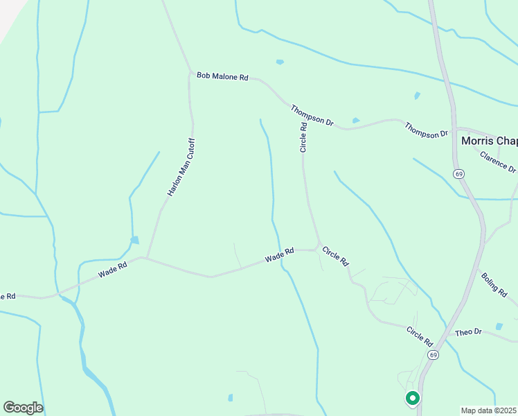 map of restaurants, bars, coffee shops, grocery stores, and more near in Morris Chapel