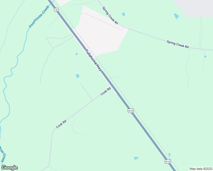 map of restaurants, bars, coffee shops, grocery stores, and more near 10971 Tullahoma Hwy in Tullahoma