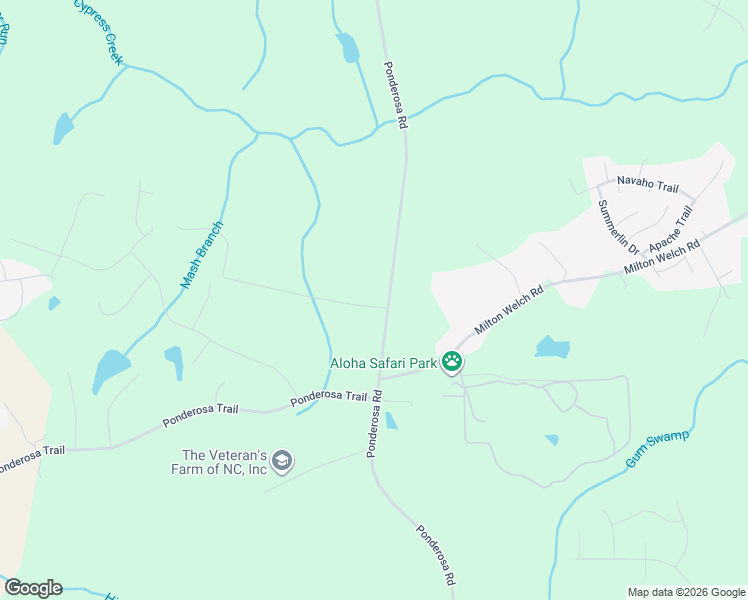 map of restaurants, bars, coffee shops, grocery stores, and more near 61 Bret Road in Cameron