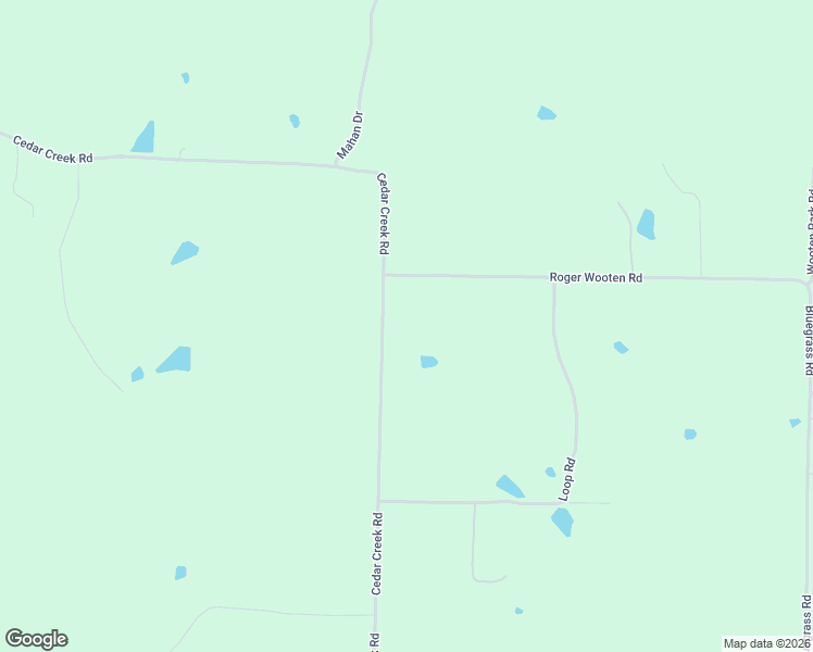 map of restaurants, bars, coffee shops, grocery stores, and more near 230 Cedar Creek Road in Center Ridge