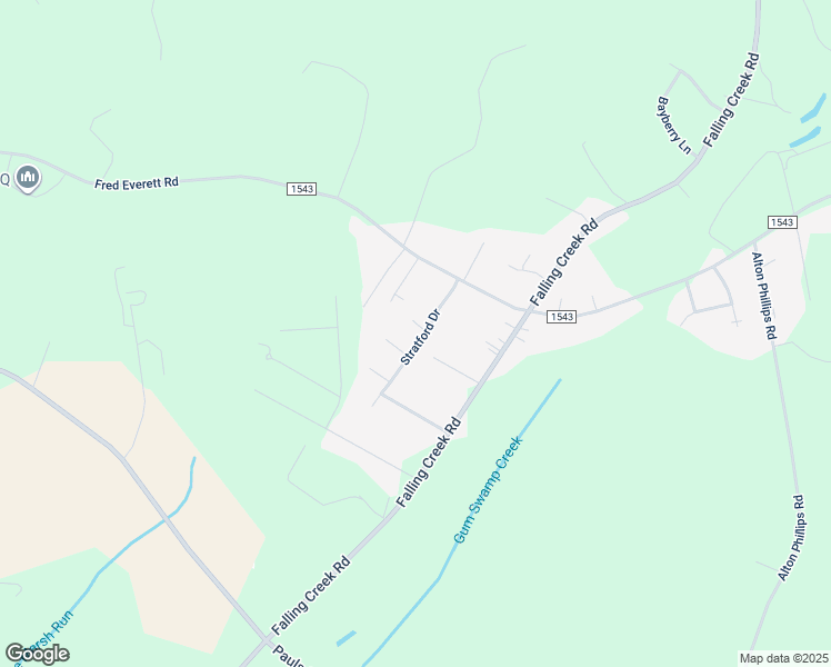 map of restaurants, bars, coffee shops, grocery stores, and more near 2504 Stratford Drive in La Grange