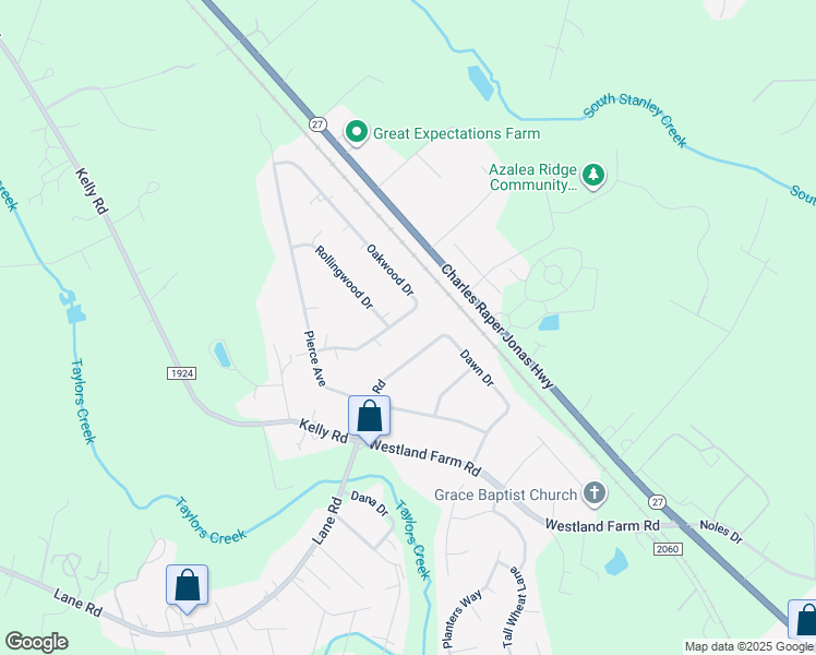 map of restaurants, bars, coffee shops, grocery stores, and more near 302 Oakwood Drive in Mount Holly