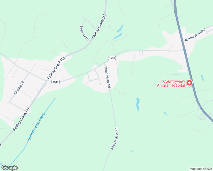 map of restaurants, bars, coffee shops, grocery stores, and more near 3342 Alton Phillips Road in Kinston