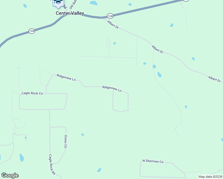map of restaurants, bars, coffee shops, grocery stores, and more near 1198 Ridgeview Lane in Russellville