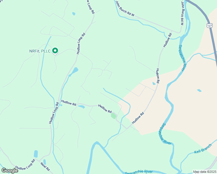 map of restaurants, bars, coffee shops, grocery stores, and more near 245 Johnny Wheeler Ln in Dunlap