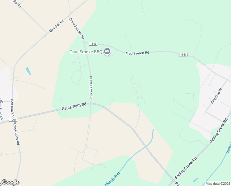 map of restaurants, bars, coffee shops, grocery stores, and more near 3446 Pauls Path Road in La Grange