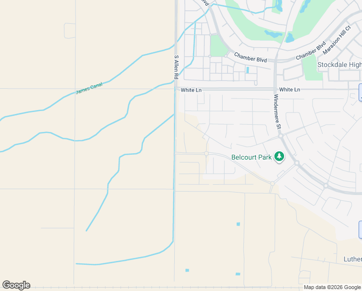 map of restaurants, bars, coffee shops, grocery stores, and more near 3711 Pathway Court in Bakersfield
