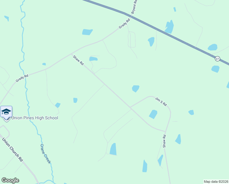 map of restaurants, bars, coffee shops, grocery stores, and more near 287 Shaw Road in Cameron